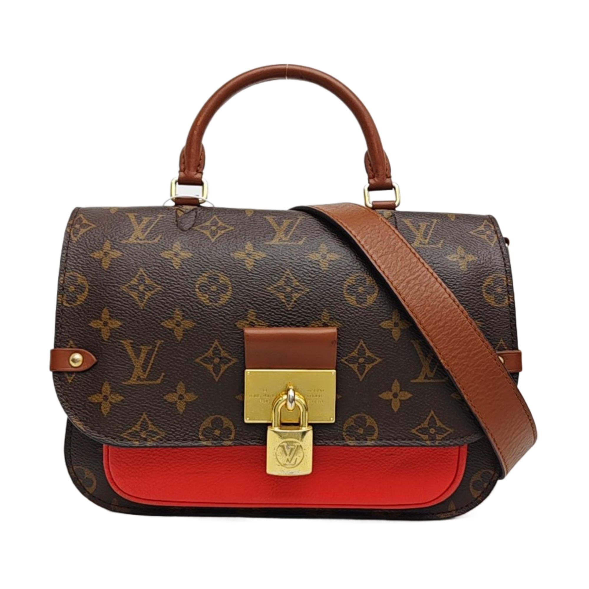 VAUGIRARD Monogram Coated Canvas Brown
