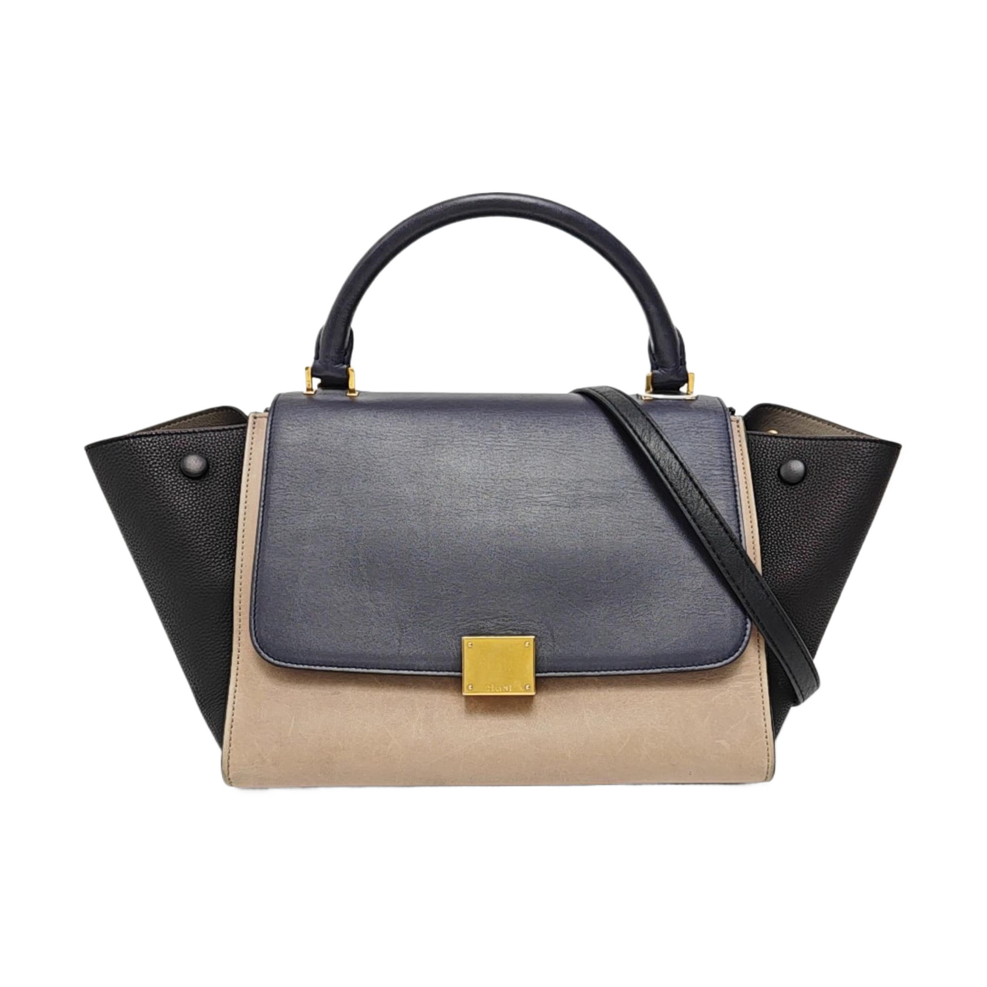 TRAPEZE Small Calfskin Multicolor