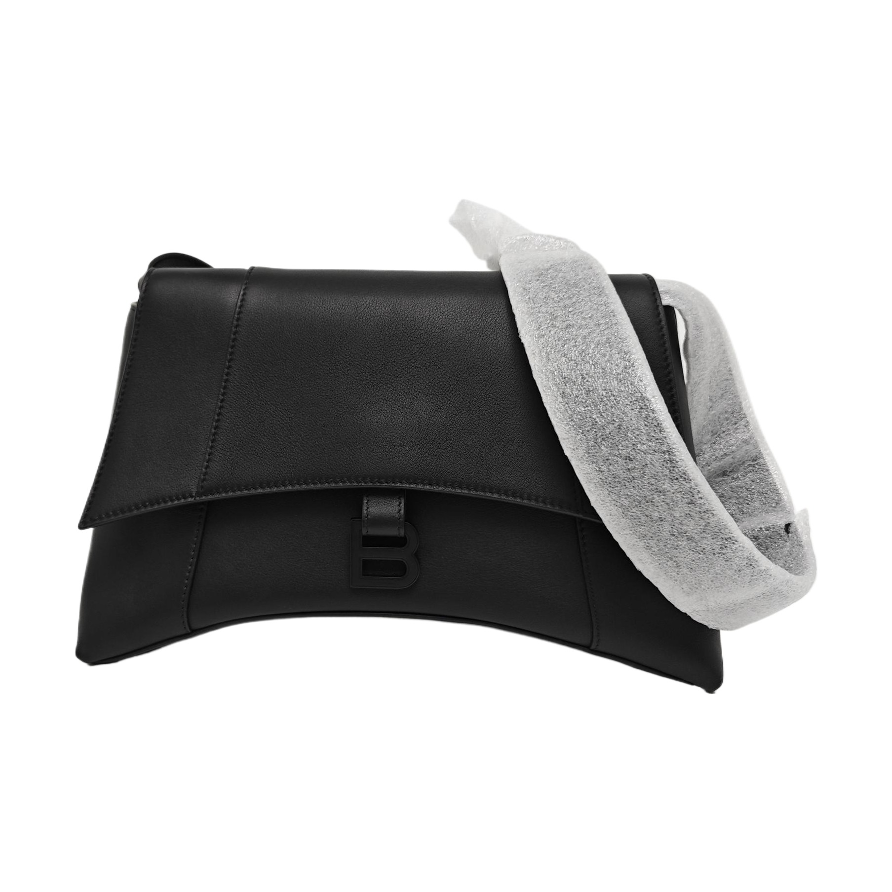 Downtown Medium Calfskin Black