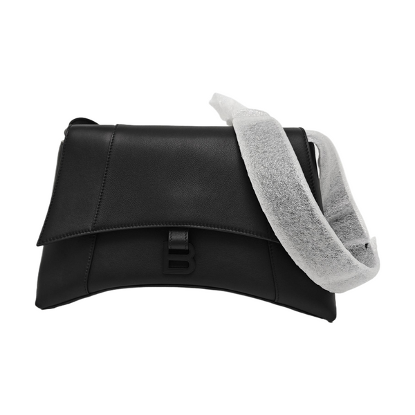 Downtown Medium Calfskin Black