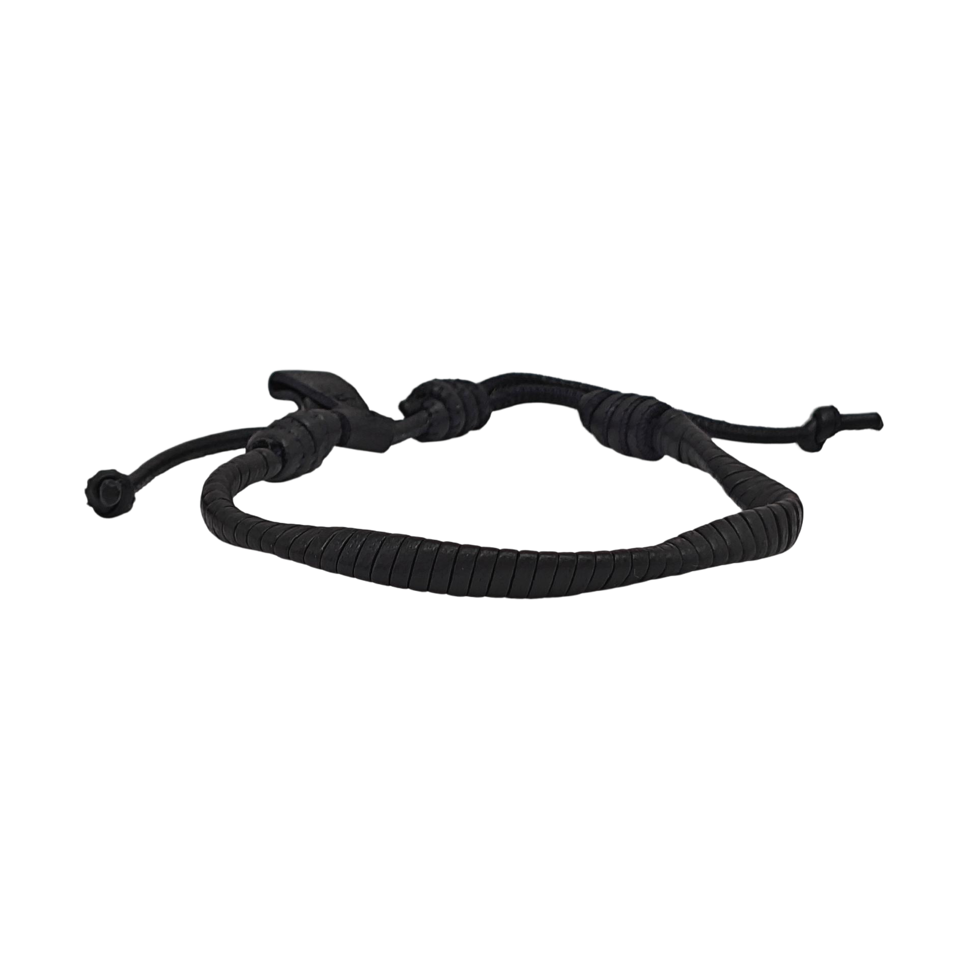 Leather Black Bracelet