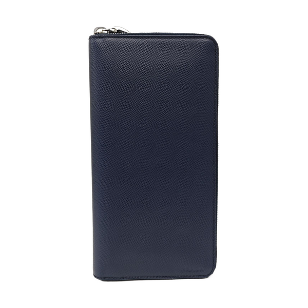 Saffiano Calfskin Wallet Blue