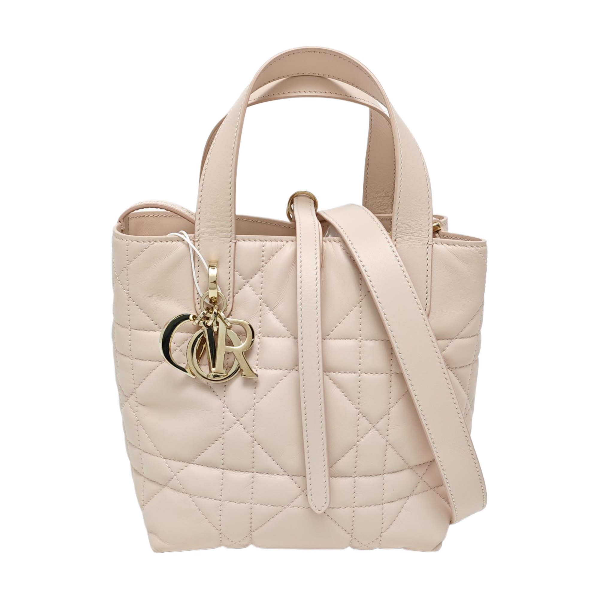 Toujours Small Cannage Calfskin Pink