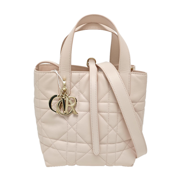 Toujours Small Cannage Calfskin Pink