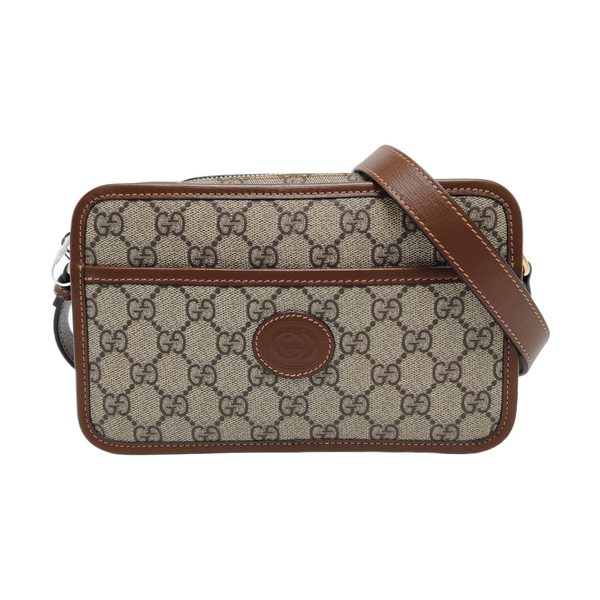 Bree Monogram Coated Canvas Beige