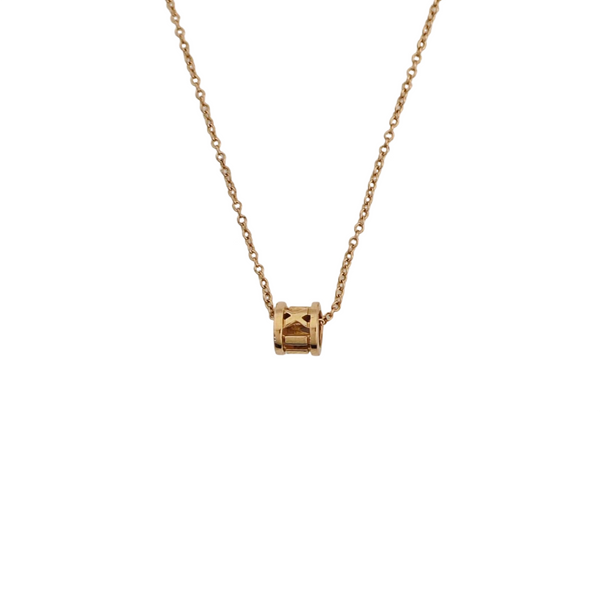 Atlas 18k Rose Gold Necklace
