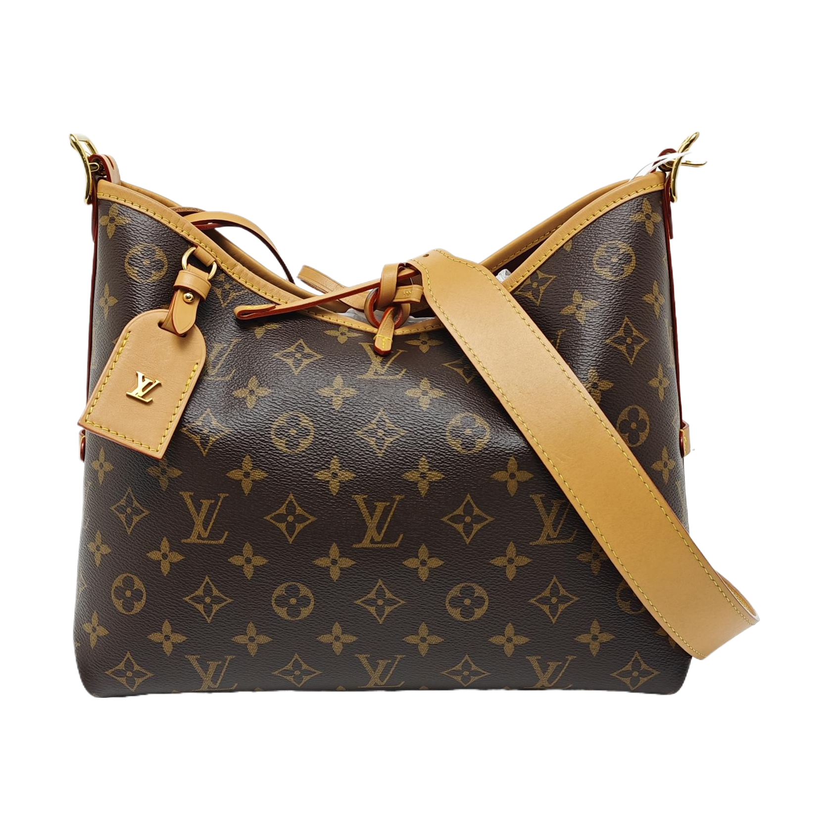 CARRYALL PM Monogram Coated Canvas Brown