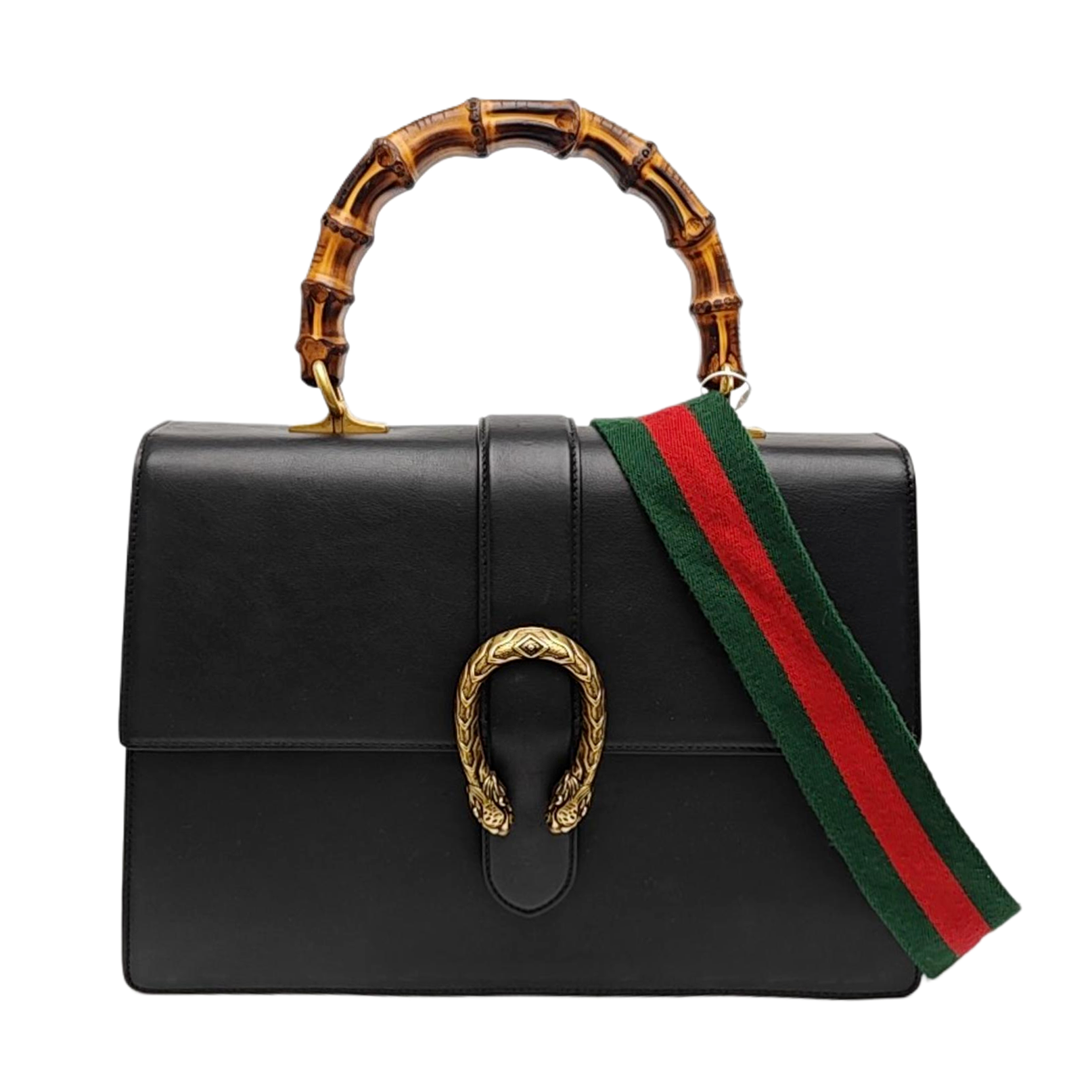 Dionysus Large Calfskin Black