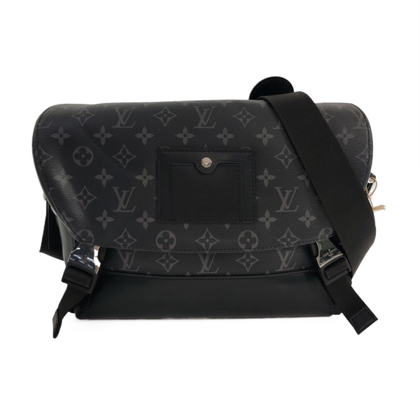 VOYAGER PM Monogram Coated Canvas Black