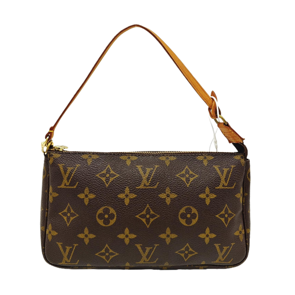 ACCESSOIRES Monogram Coated Canvas Brown