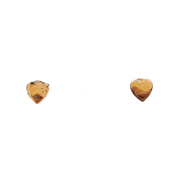 925 Sterling Silver Rose Gold Stud Earrings