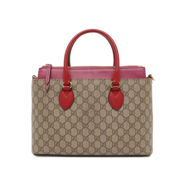 GG Blooms Monogram Coated Canvas Beige