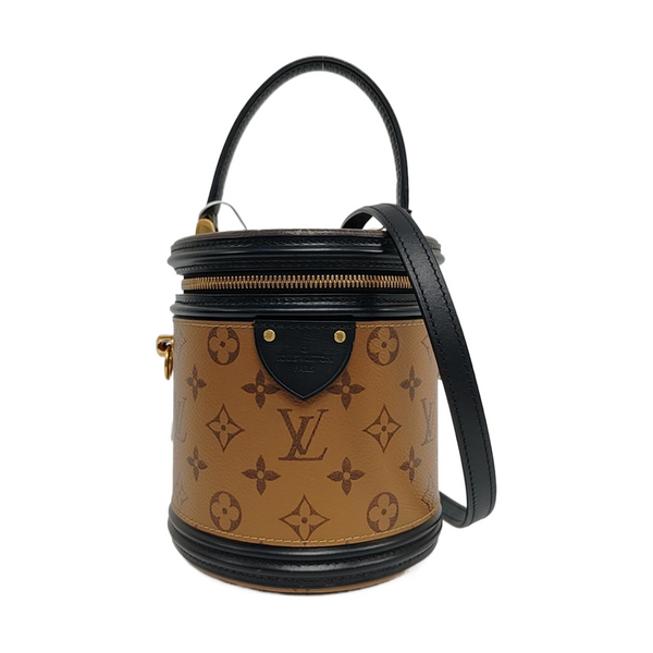 CANNES PM Monogram Coated Canvas Brown