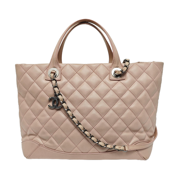 SHIVA Quilted Calfskin Pink