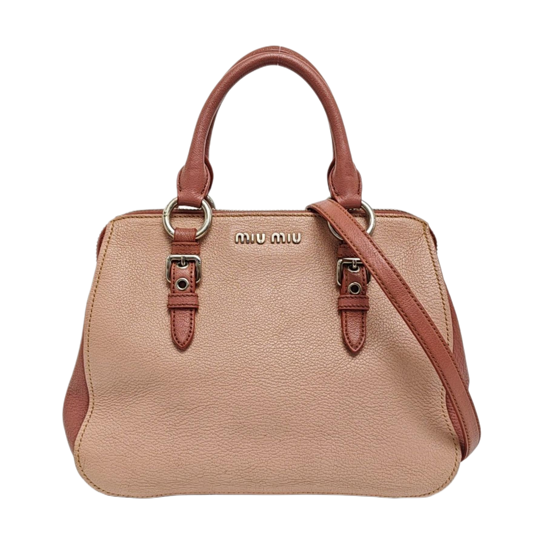 Calfskin Tote Bag Pink