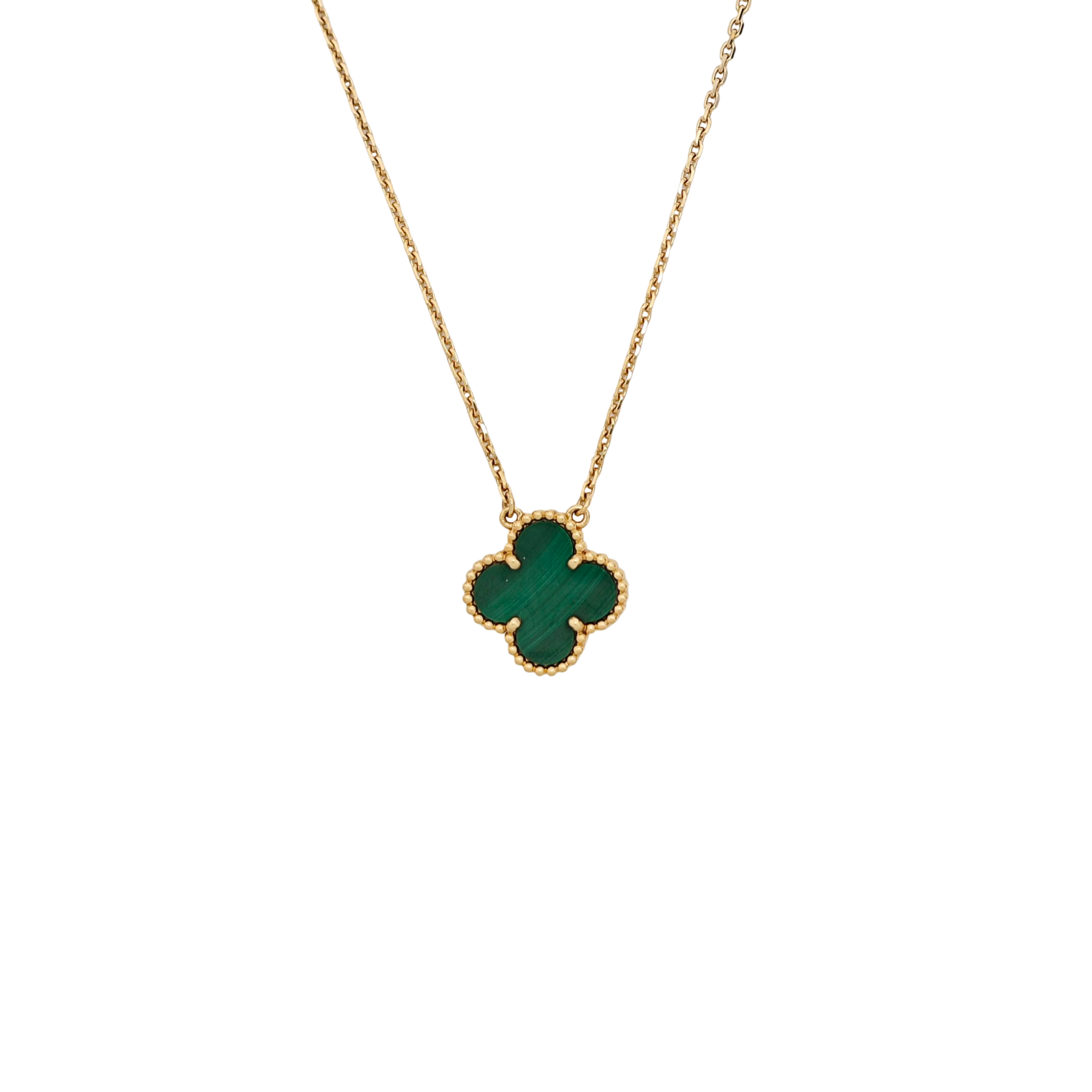 Vintage Alhambra 18k Gold Necklace