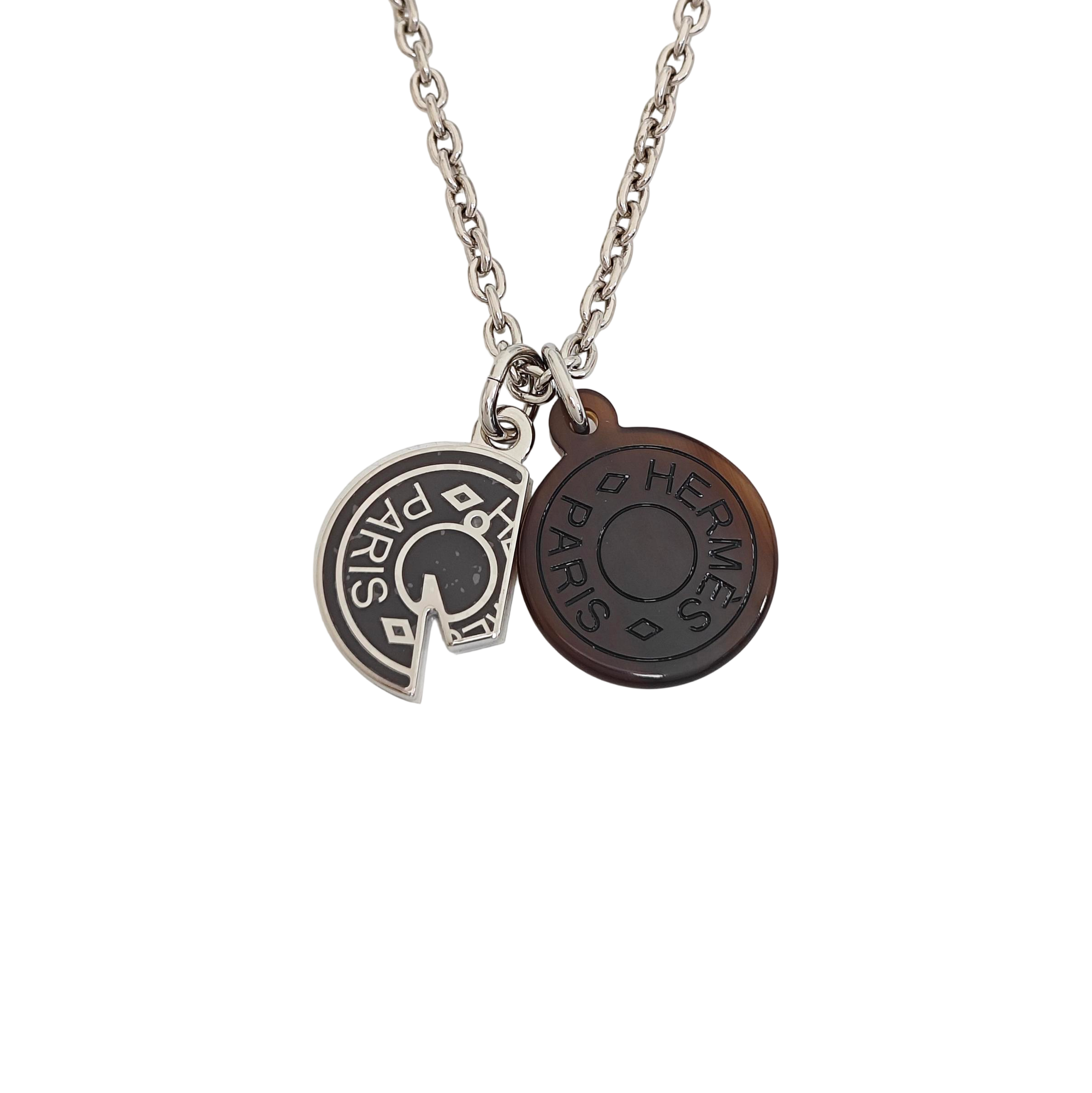 Carrousel Metal Silver Necklace
