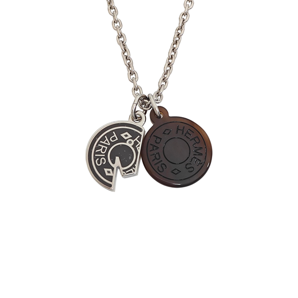 Carrousel Metal Silver Necklace