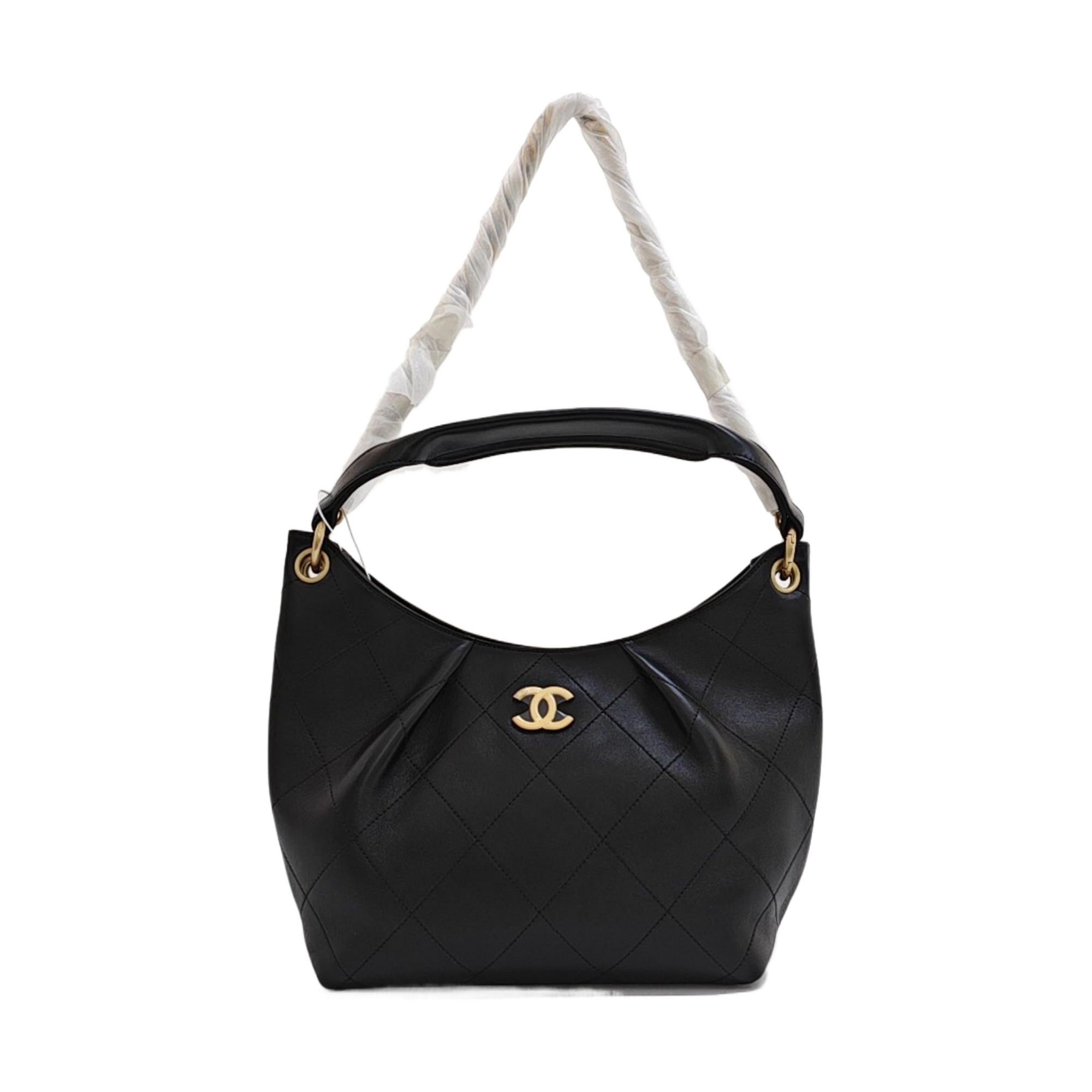 Quilted Lambskin Black