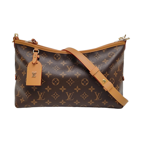 CARRYALL MM Monogram Coated Canvas Brown