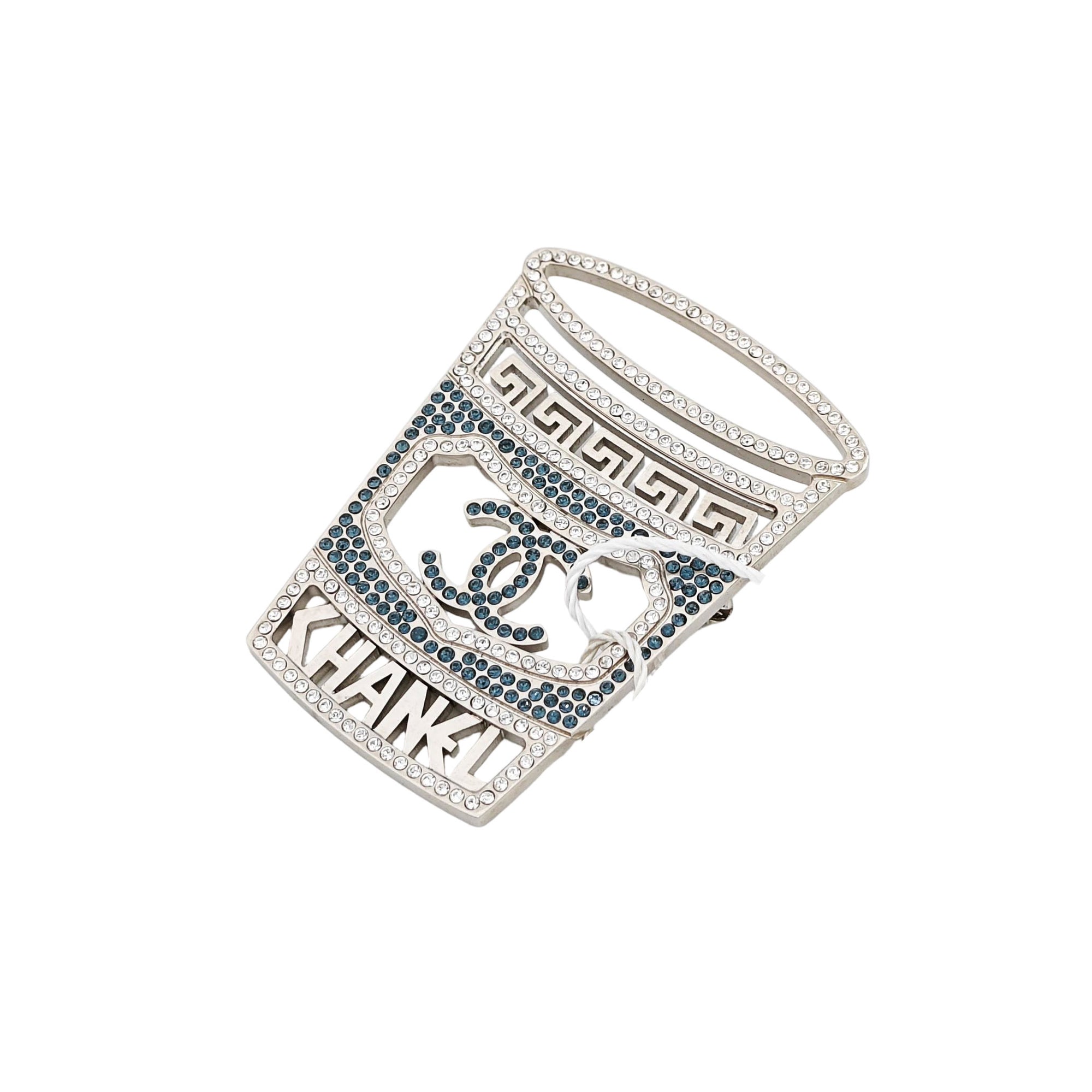 Metal Silver Brooch