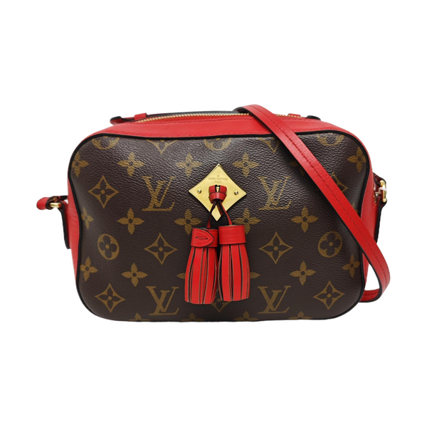 SAINTONGE Monogram Coated Canvas Brown