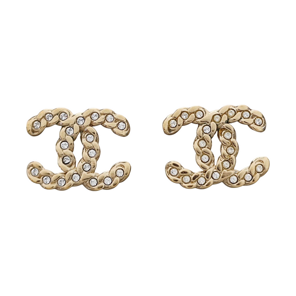 Metal Gold Stud Earrings