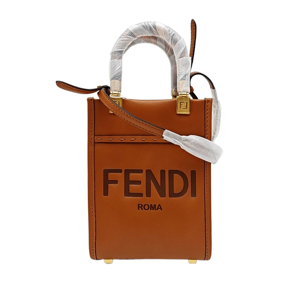 Sunshine Mini Calfskin Brown