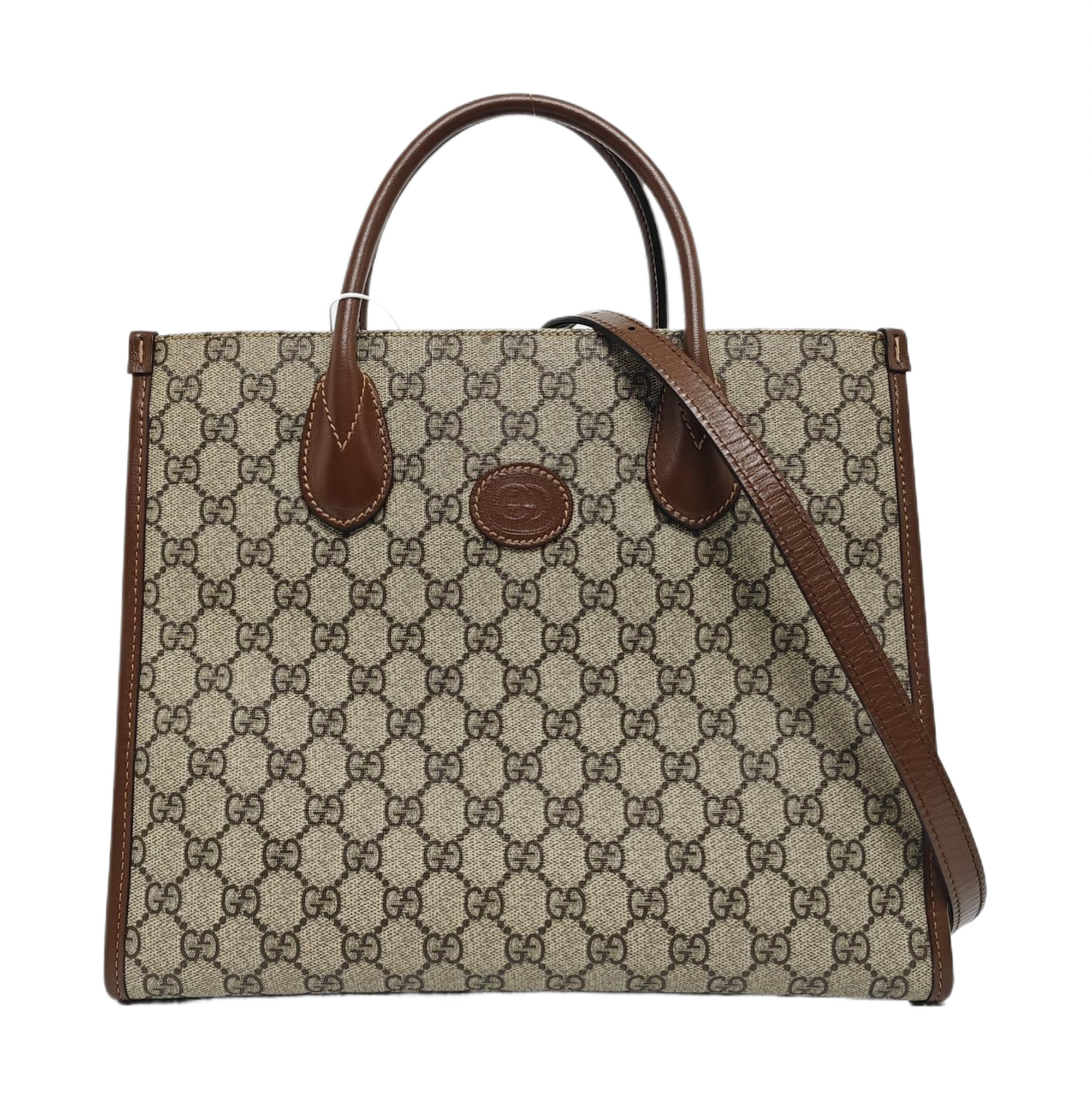 Retro Small Monogram Coated Canvas Brown