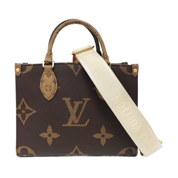 ONTHEGO PM Monogram Coated Canvas Brown