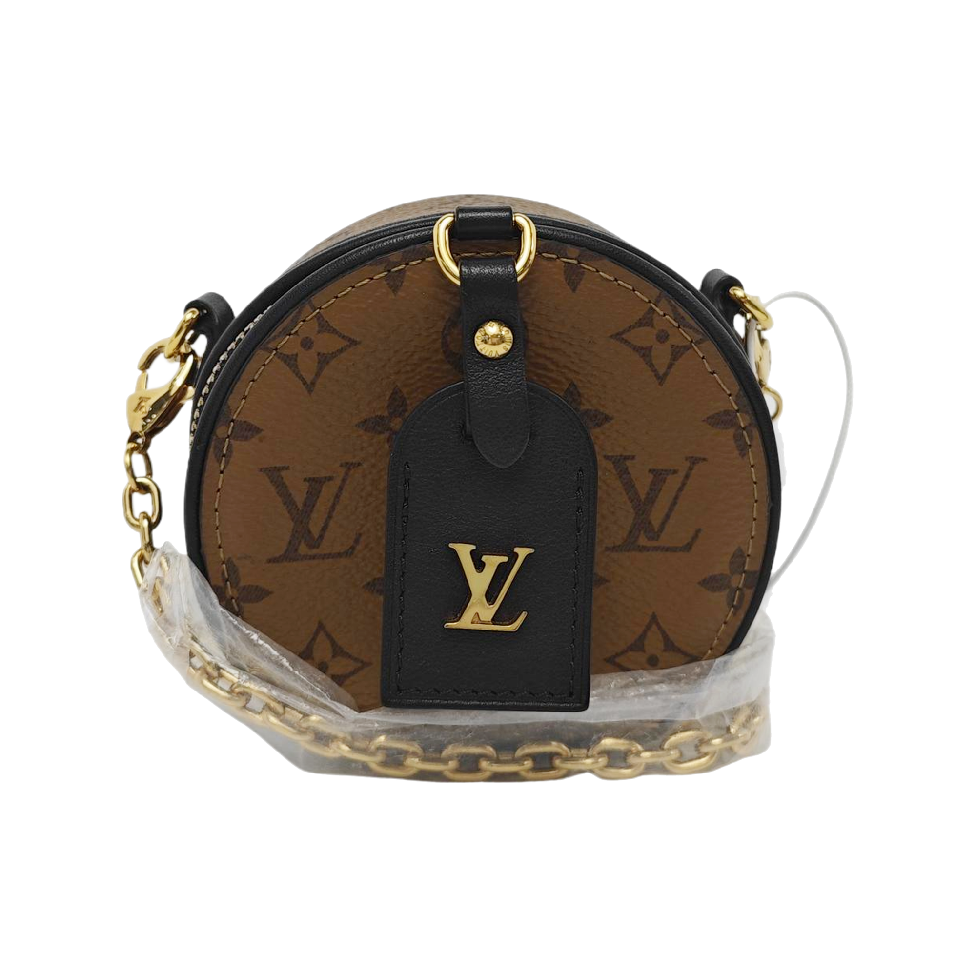 BOITE CHAPEAU Monogram Coated Canvas Beige