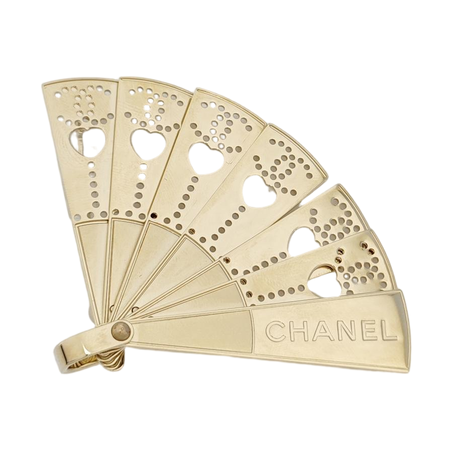 Metal Gold Brooch