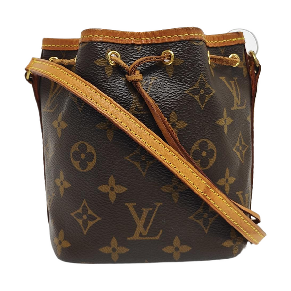 NÉONOÉ Nano Lona Revestida Monogram Marrón