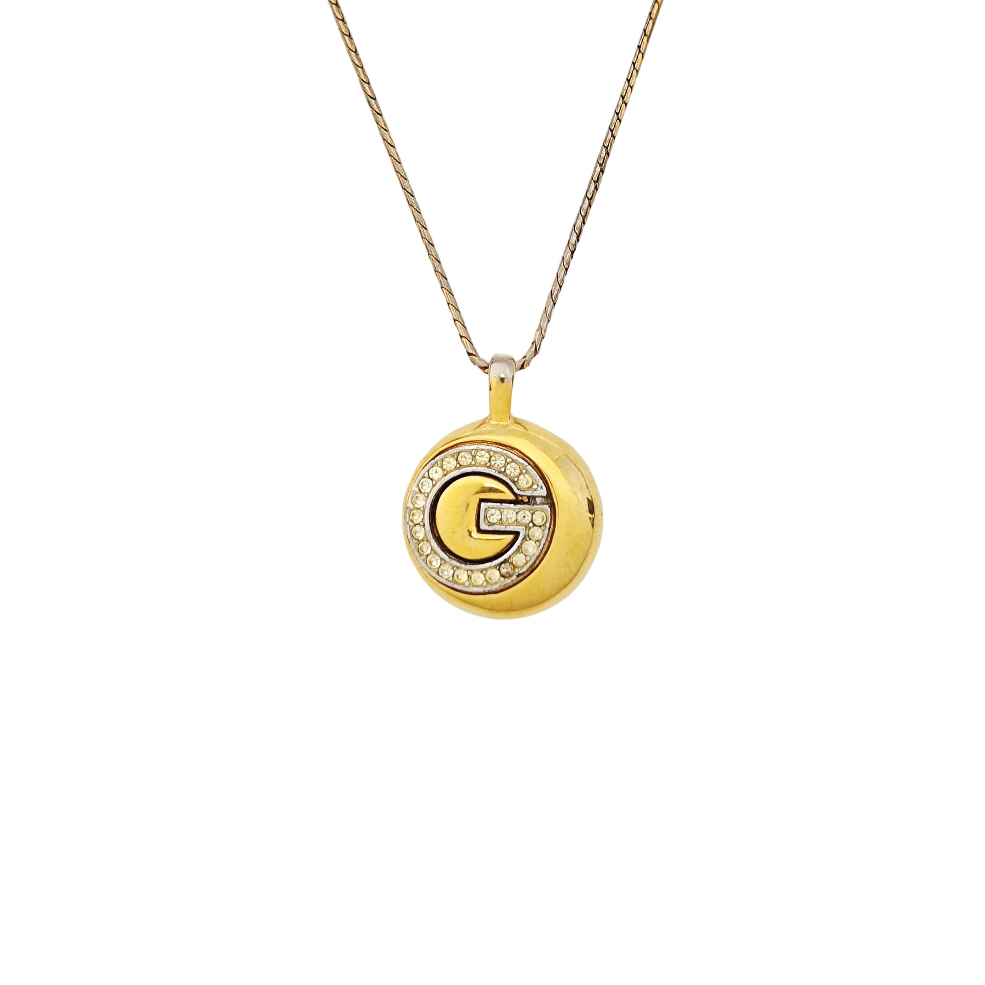G Chain Metal Gold Necklace