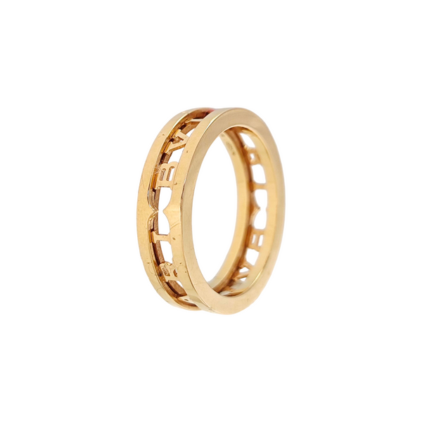 B.ZERO1 18k Rose Gold Ring EU 59