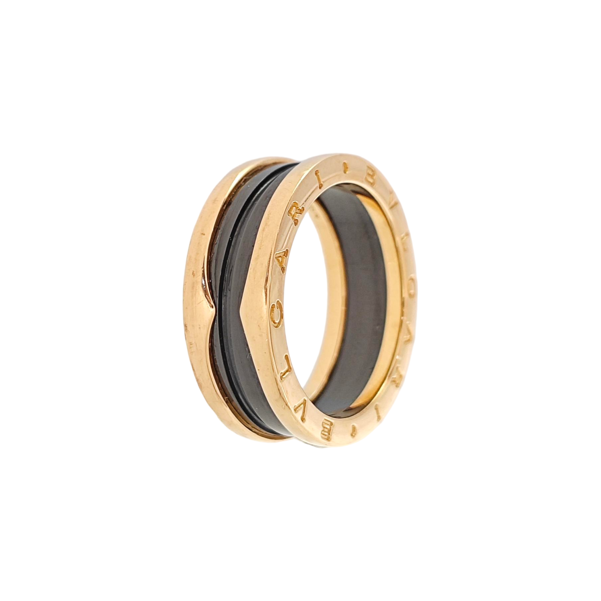 B.ZERO1 18k Rose Gold Ring EU 60