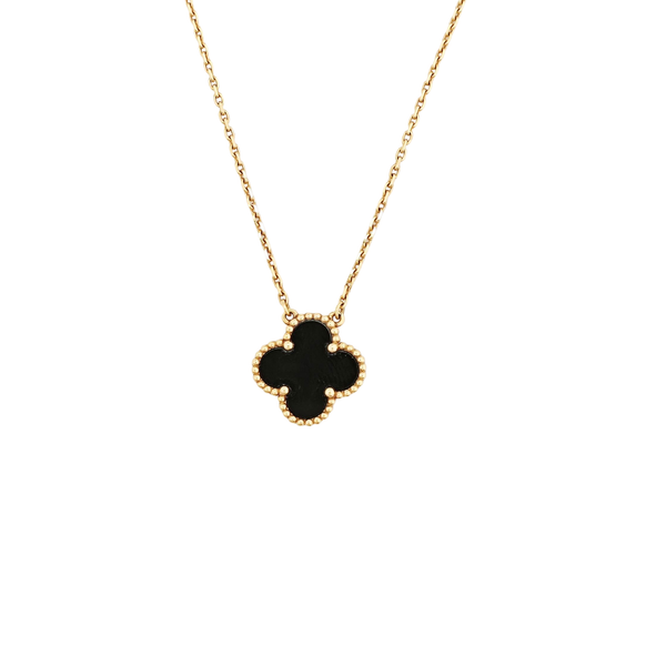 Vintage Alhambra 18k Gold Necklace