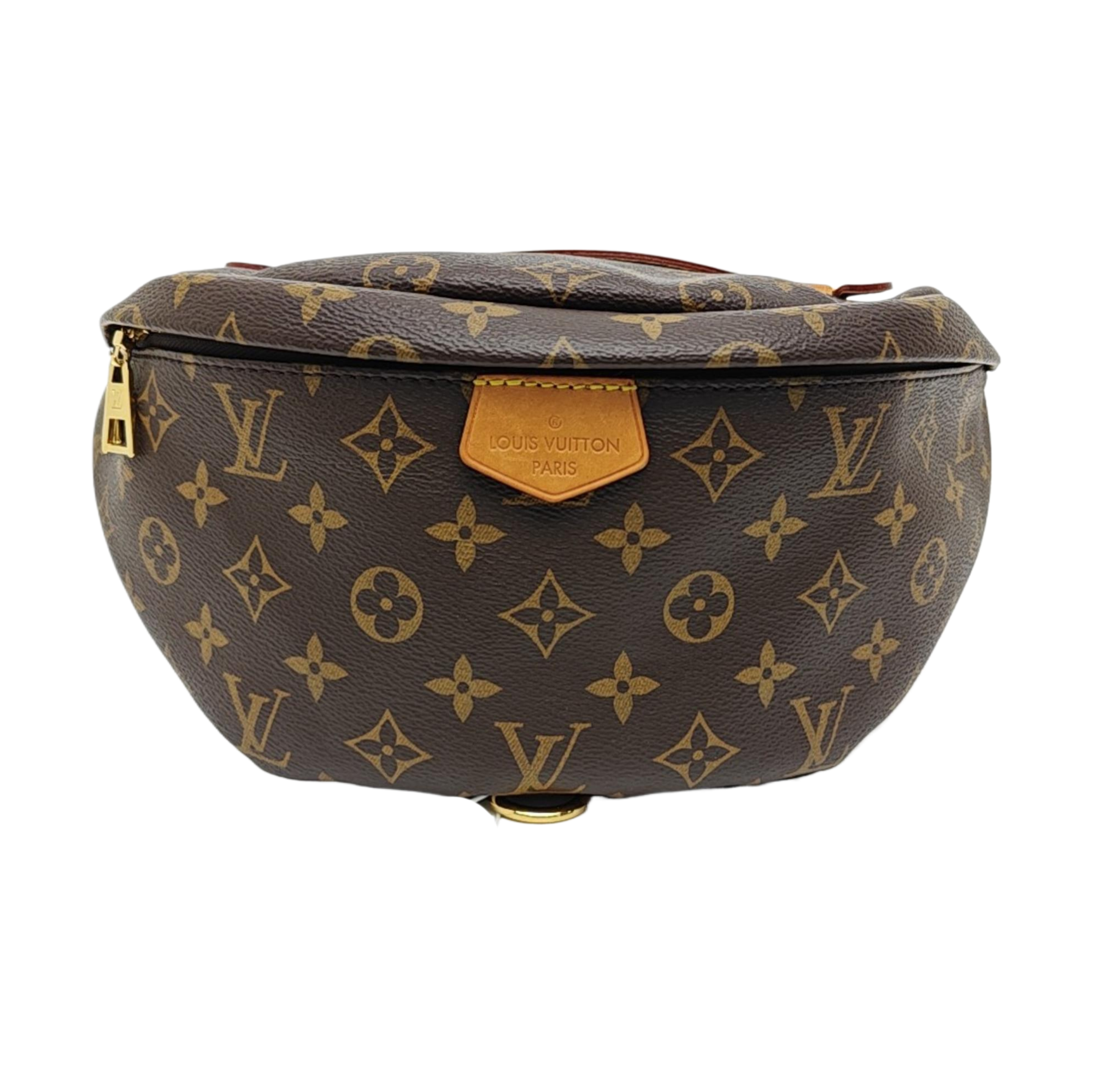 BUMBAG Monogram Coated Canvas Brown