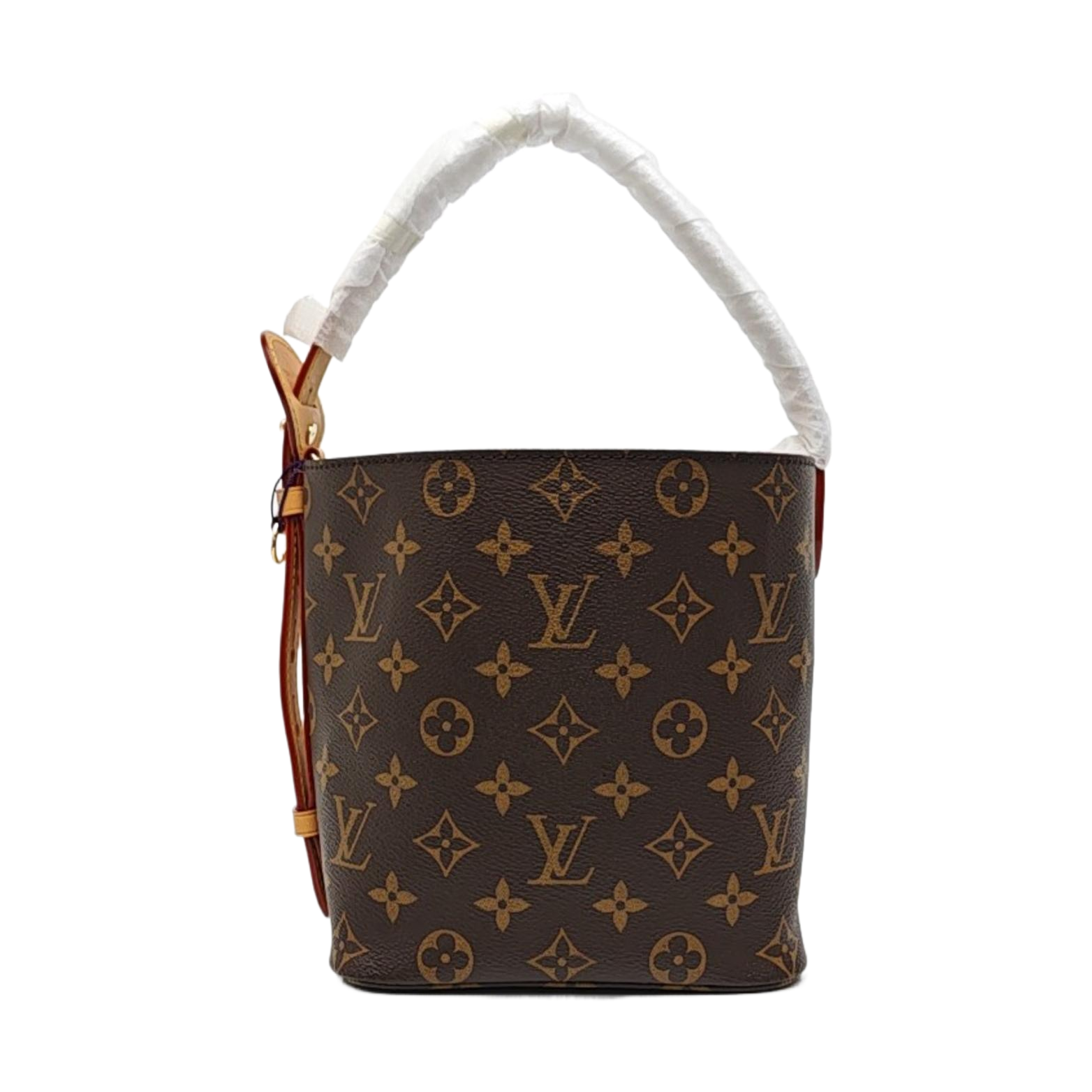 ALL IN Monogram Coated Canvas Brown