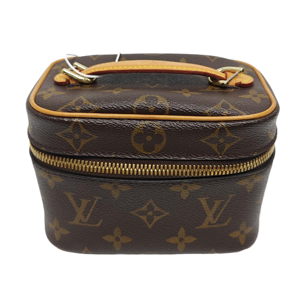 NICE Super Mini Monogram Coated Canvas Brown