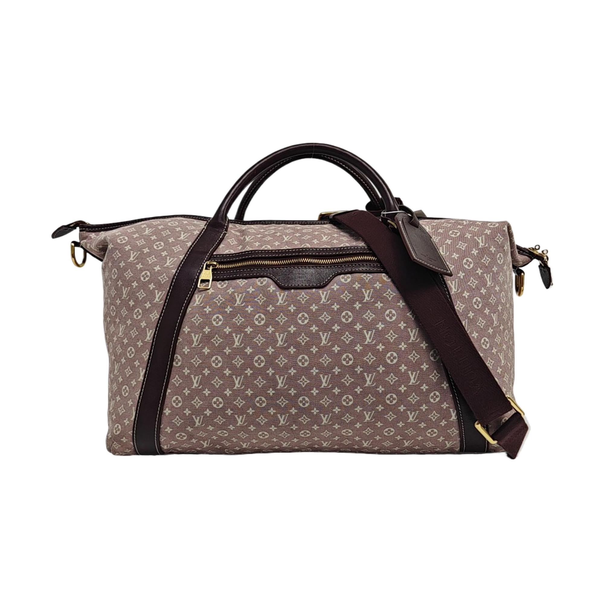 Monogram Canvas Shoulder Bag Pink
