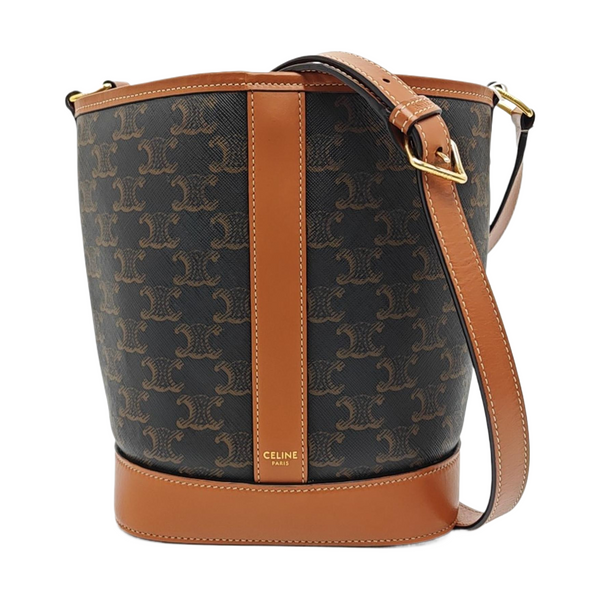 TRIOMPHE CANVAS Small Coated Canvas Brown