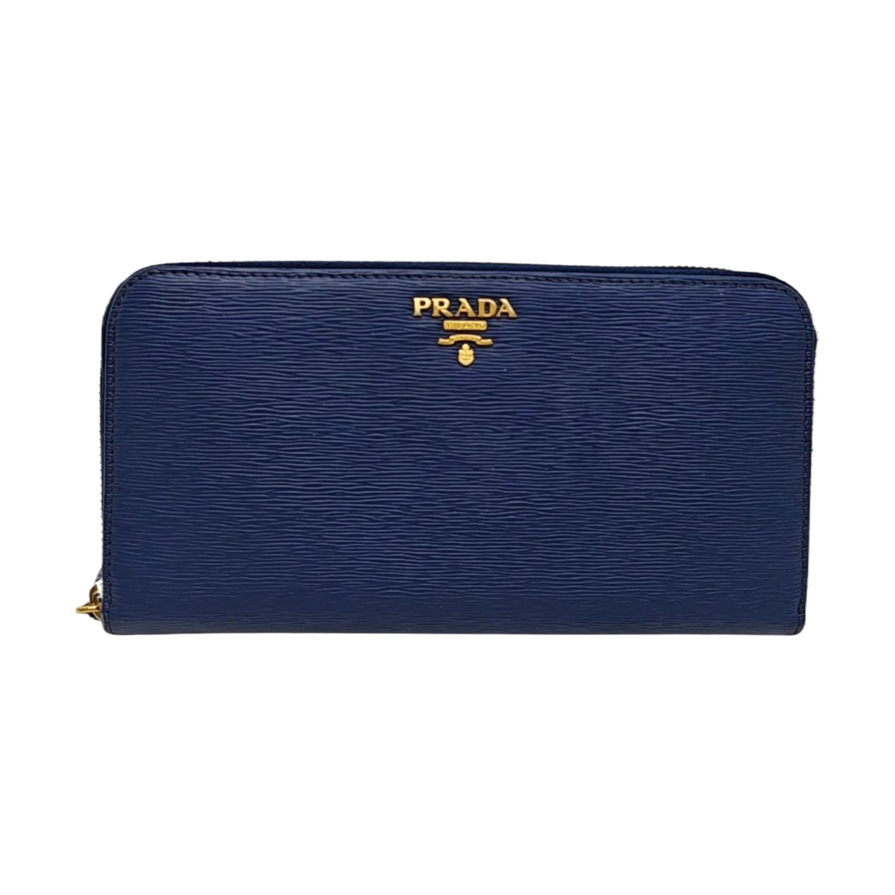 Calfskin Wallet Blue