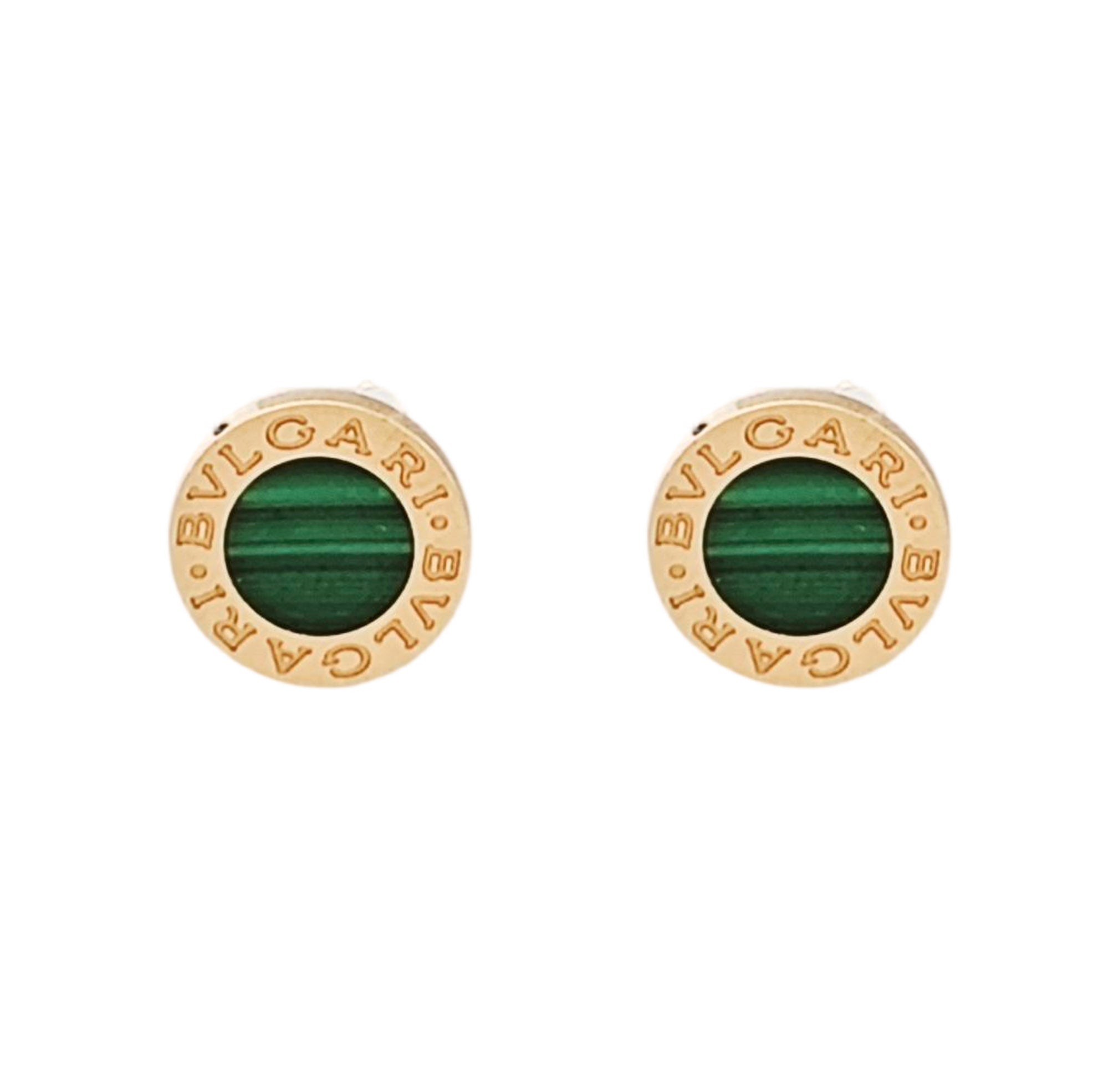 BVLGARI BVLGARI 18k Gold Rose Gold Stud Earrings