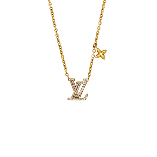 LV ICONIC Metal Gold Necklace