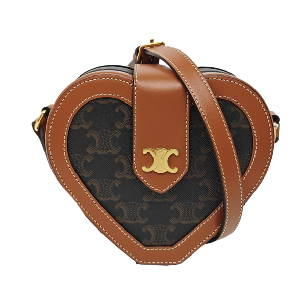 TRIOMPHE Mini Coated Canvas Brown