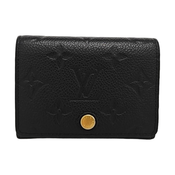 Calfskin Card Holder Black