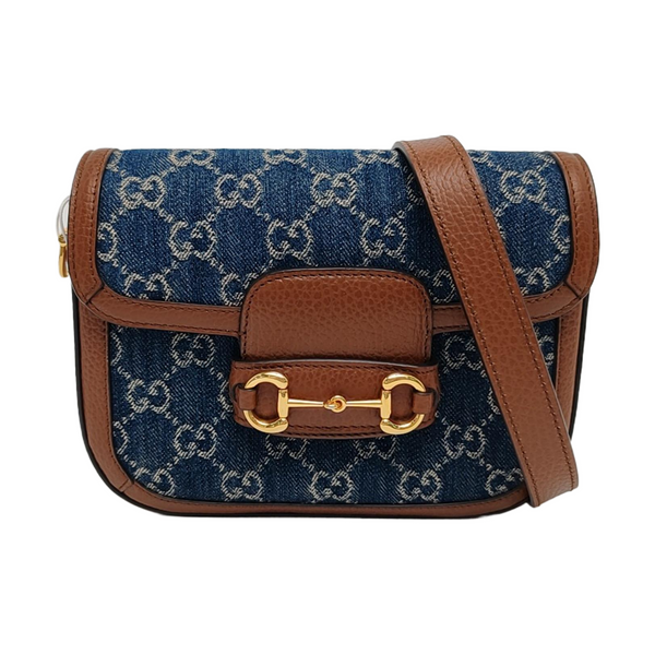 Horsebit 1955 Mini Denim Blue