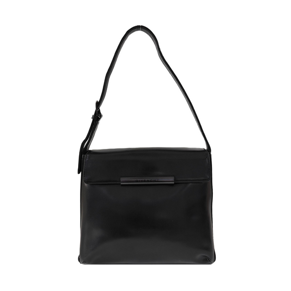 Calfskin Shoulder Bag Black