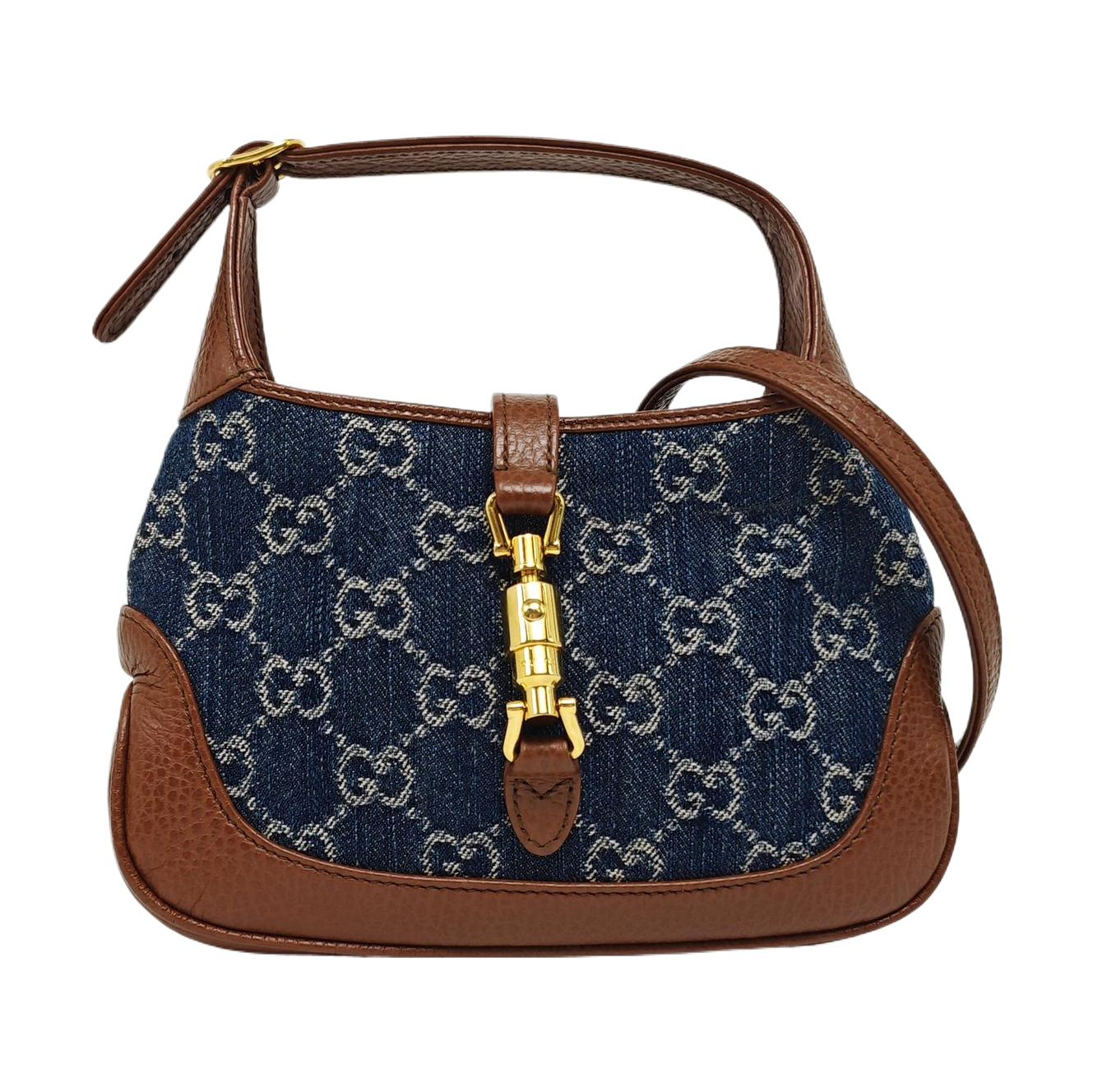 Jackie 1961 Mini Monogram Denim Blue